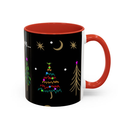 Many Colorful  Trees Accent Coffee Mug (11, 15oz)