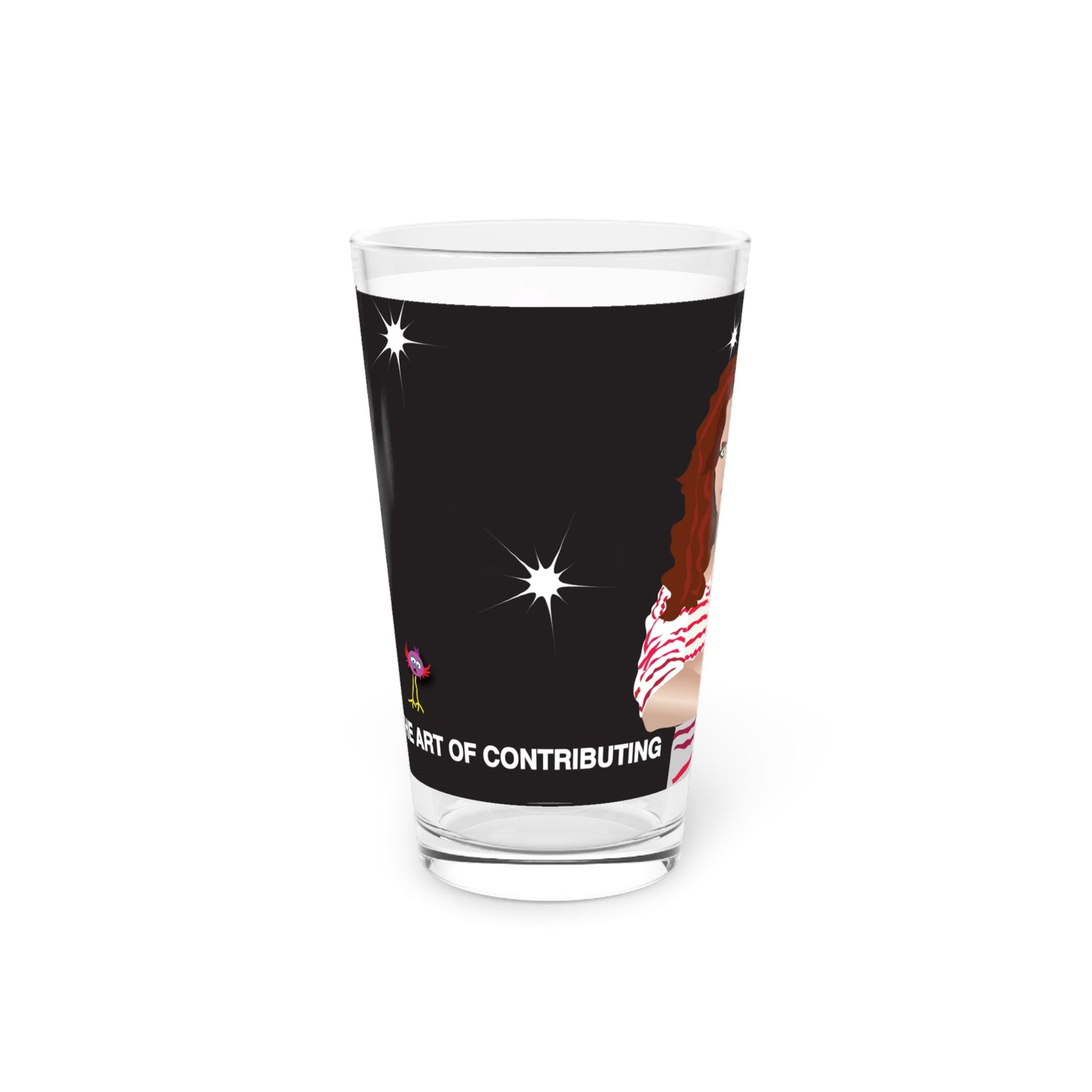 Dip-Shitery Pint Glass, 16oz