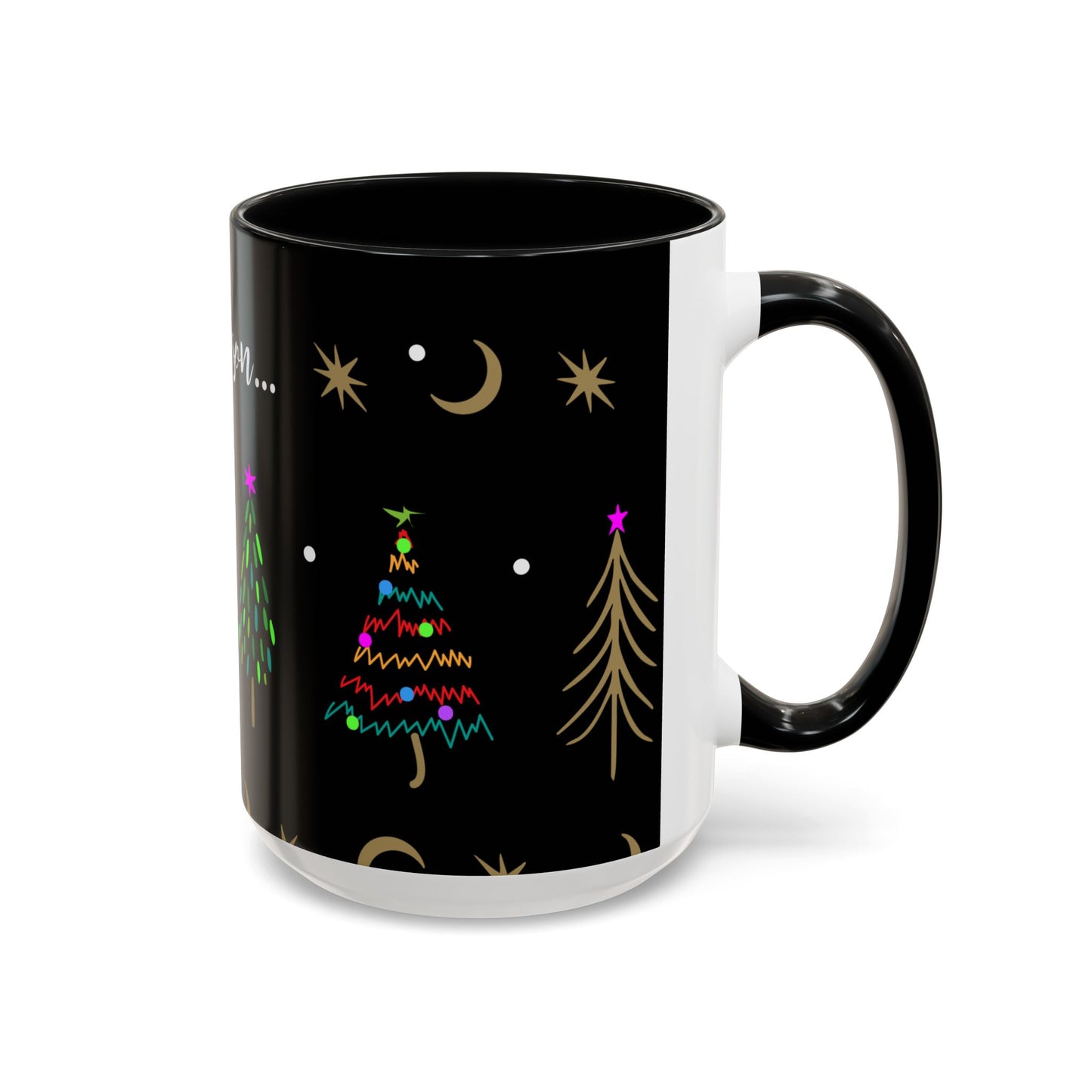 Many Colorful  Trees Accent Coffee Mug (11, 15oz)