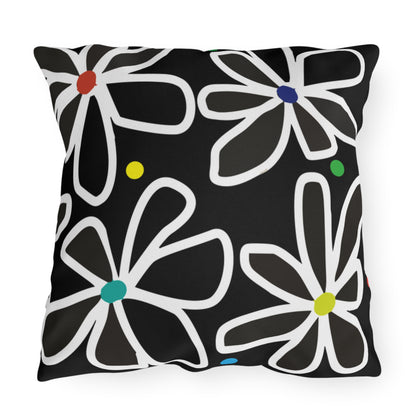 Summer Flower Love Outdoor Pillows