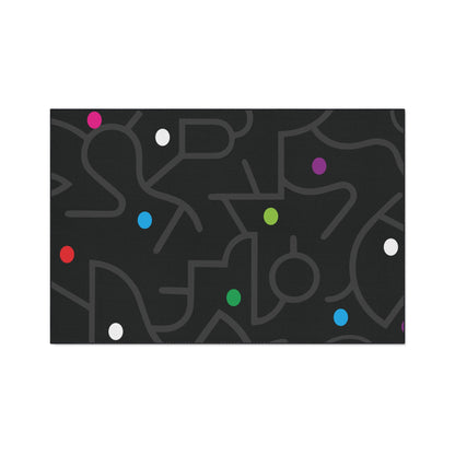 Pop Dots of Color Heavy Duty Floor Mat