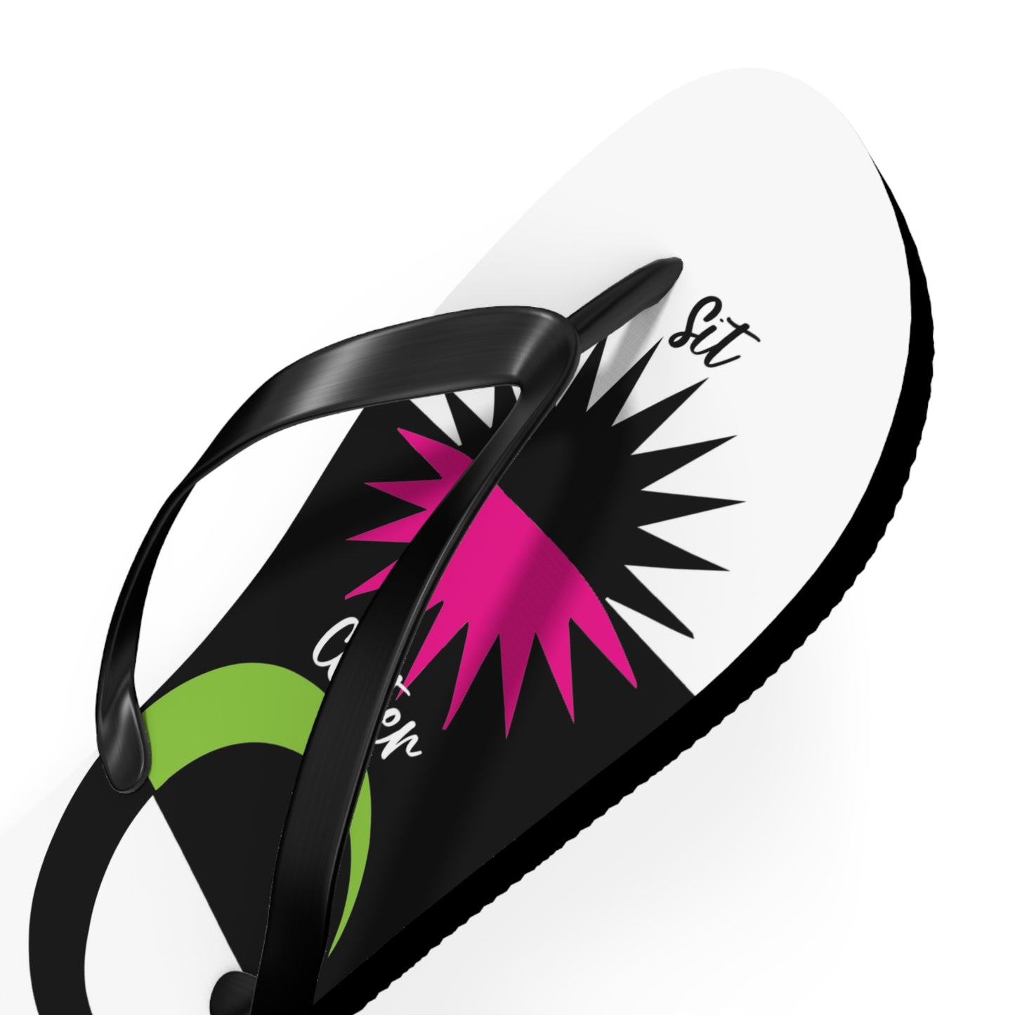 I Love Yoga Flip Flops