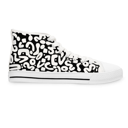 Optic White  Women's High Top Sneakers