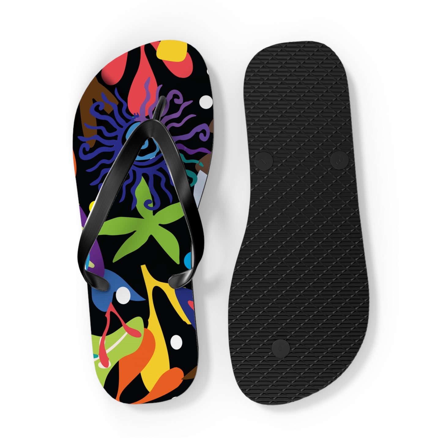 Twilight Bouquet  Flip Flops