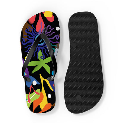Twilight Bouquet  Flip Flops