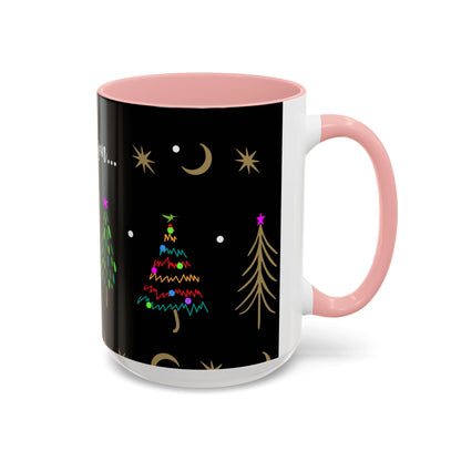 Many Colorful  Trees Accent Coffee Mug (11, 15oz)