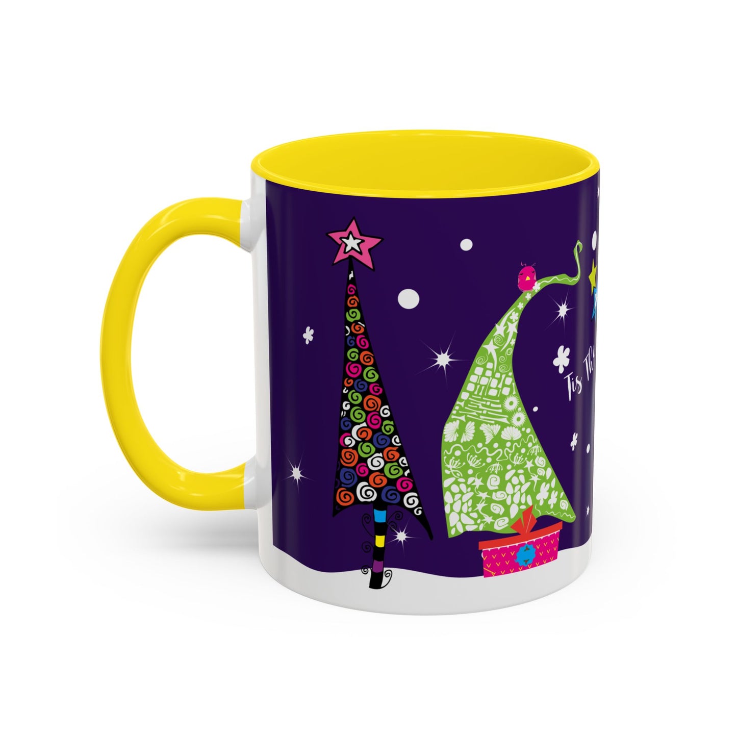 Holiday Trees Accent Coffee Mug (11, 15oz)