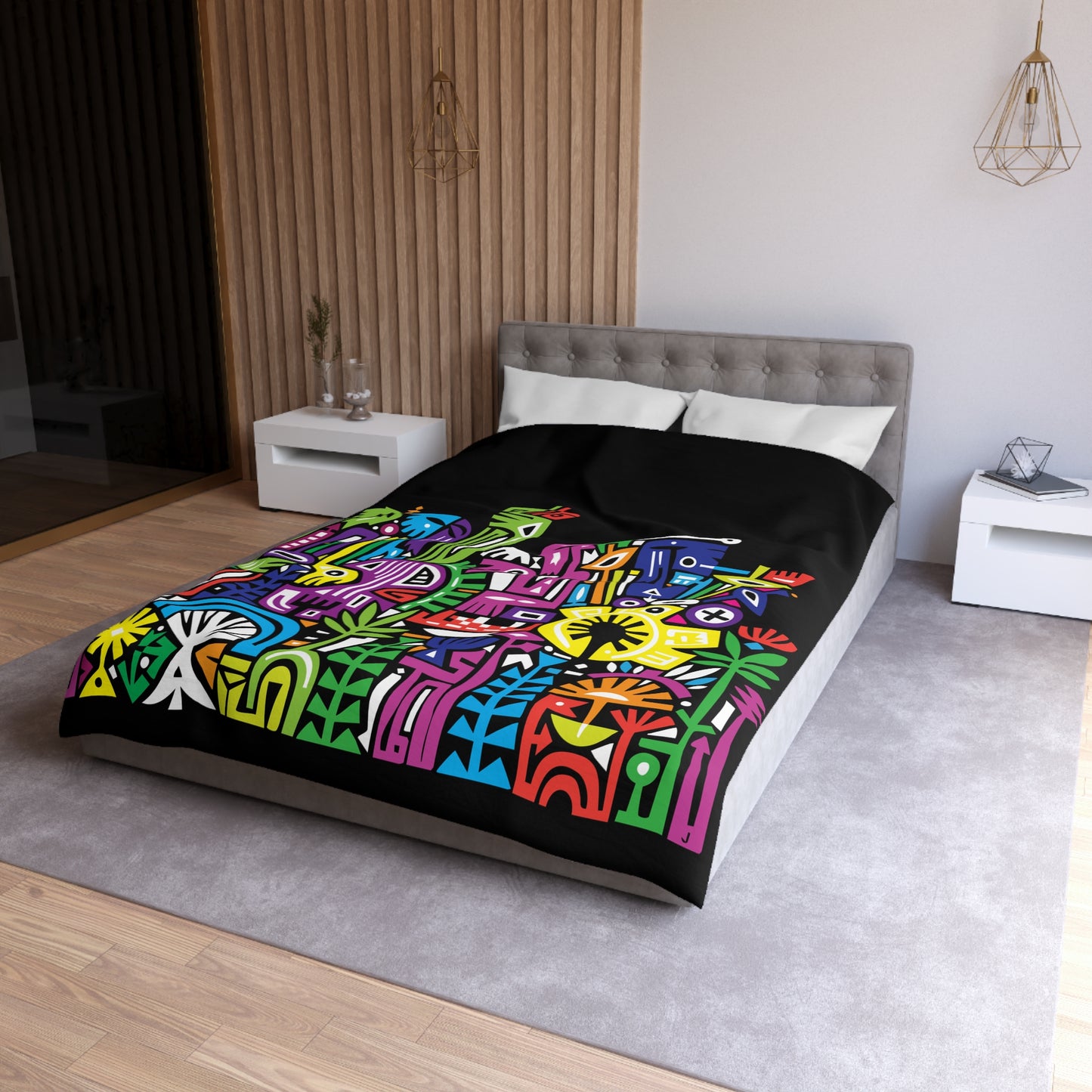 City Escape Microfiber Duvet Cover
