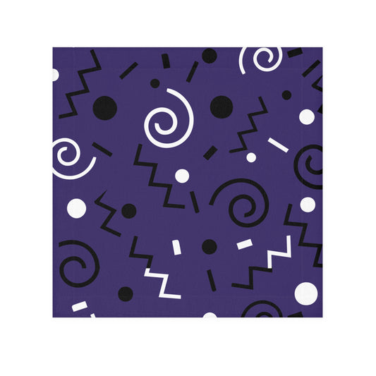 Purple Swirlverse Face Towel