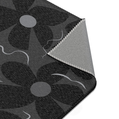 Midnight Modflower Area Rug