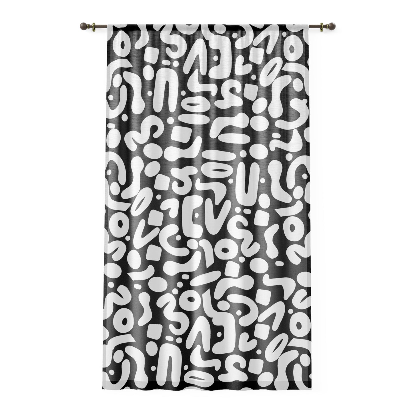 Optic Pop Window Curtain