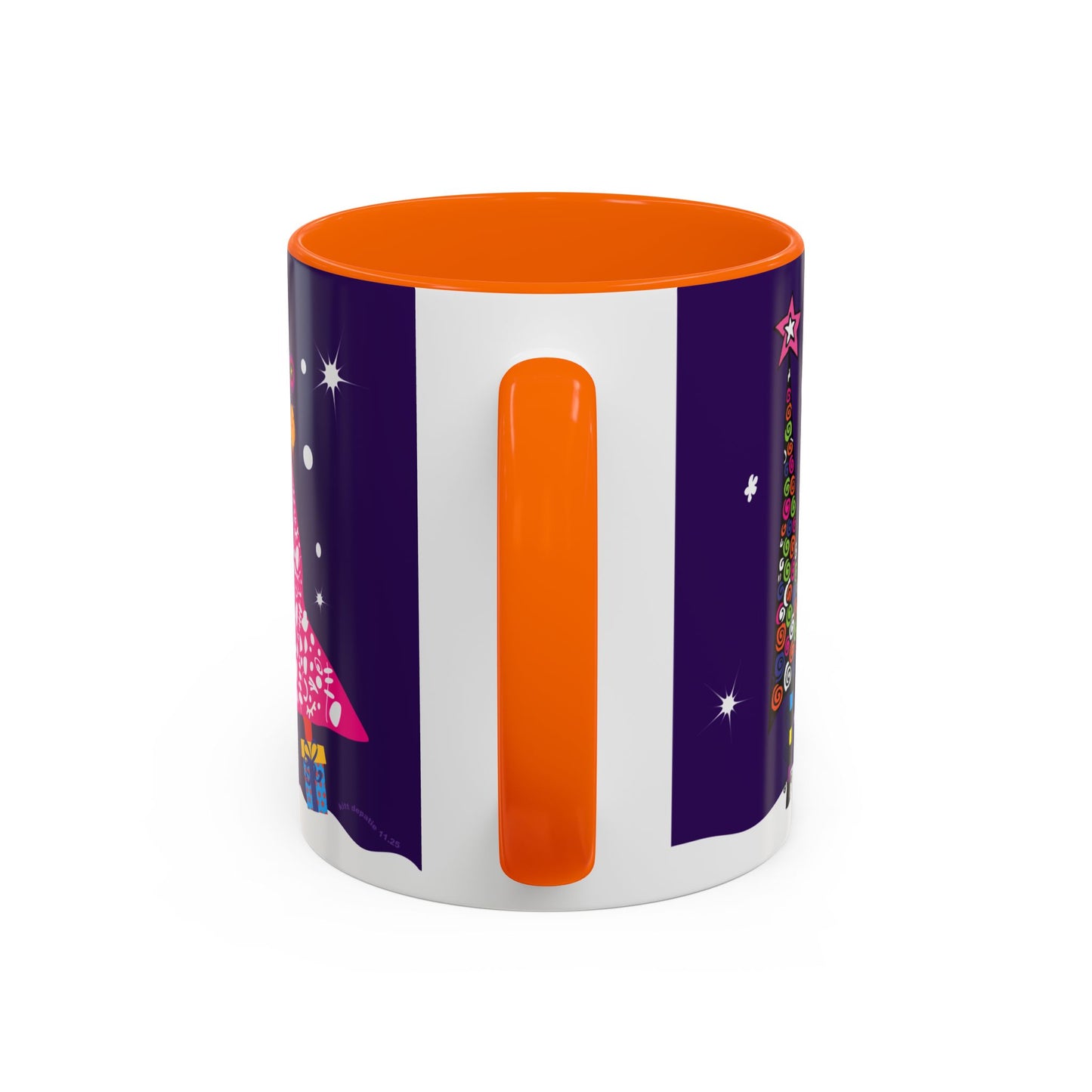 Holiday Trees Accent Coffee Mug (11, 15oz)