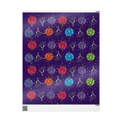 Holiday Trees Wrapping Papers