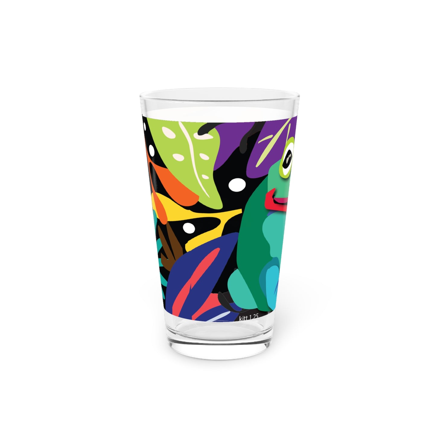 Frogalicious Pint Glass, 16oz
