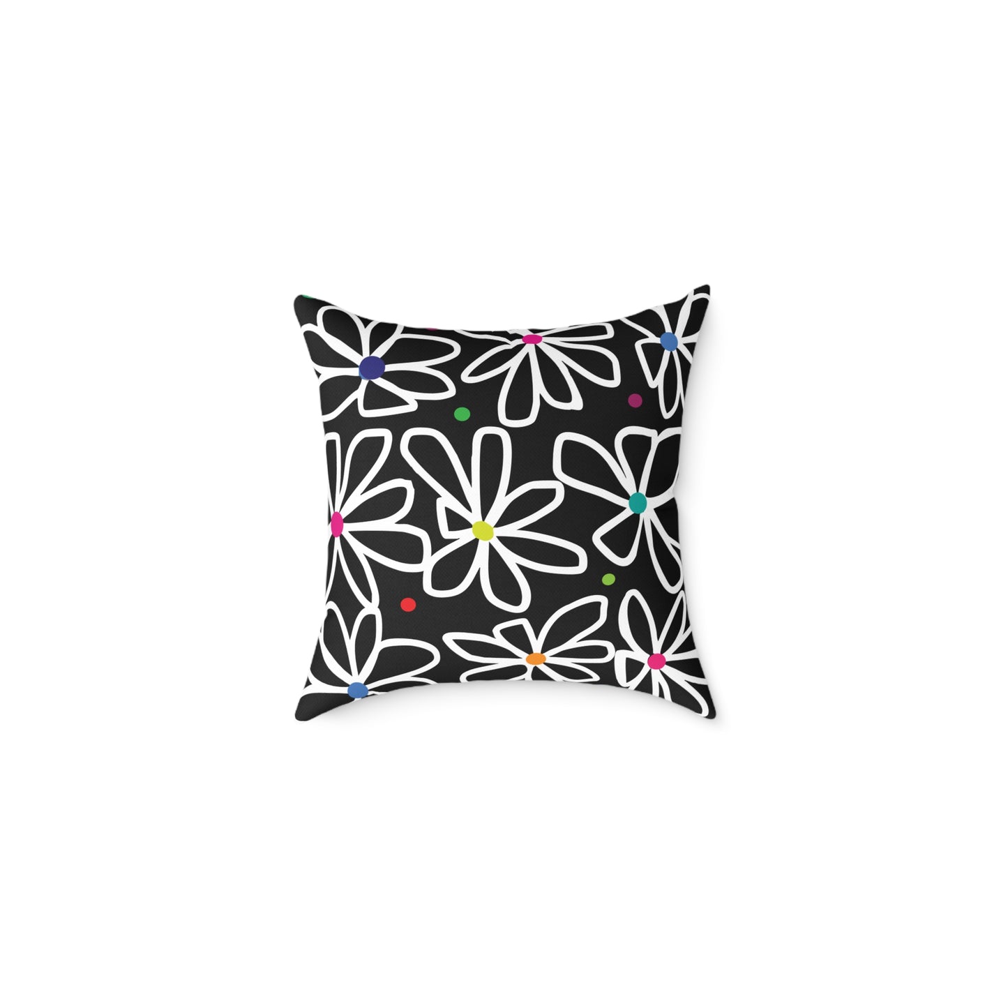 Square Poly Canvas Pillow
