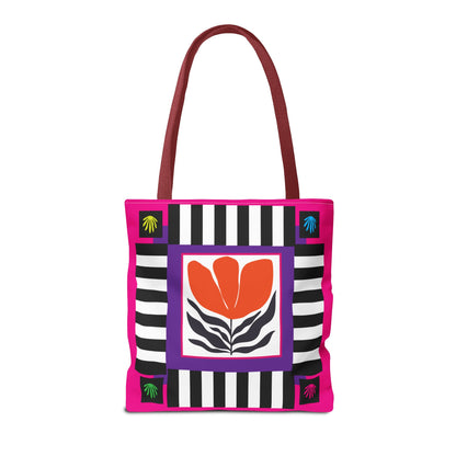 Orange Petal Pop Tote Bag