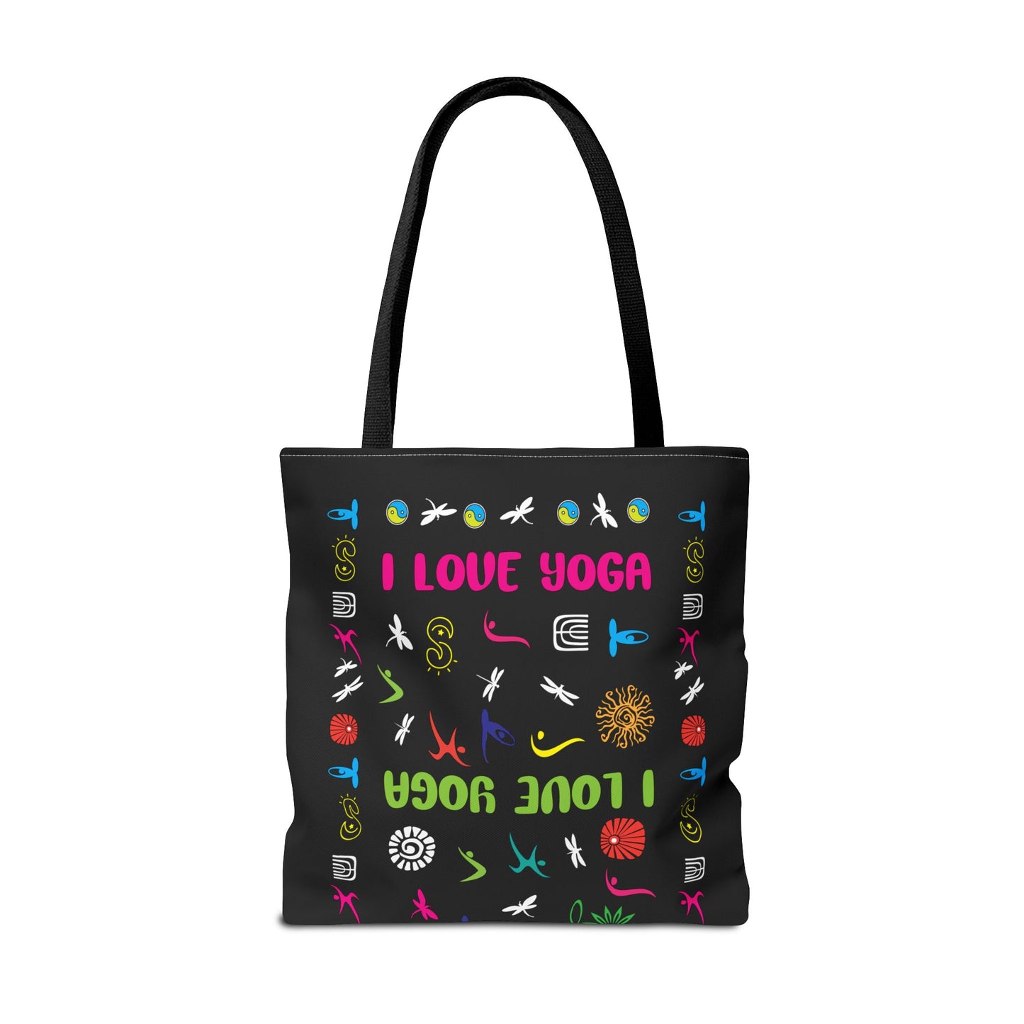 I Love Yoga Tote Bag