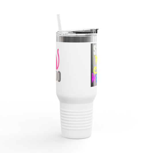 Stay Weird Insulated Travel Mug, 40oz