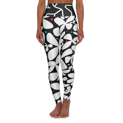 Daisey Dazzle High Waisted Yoga Leggings