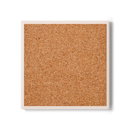 Hair is being pulled by the Stars Ceramic Coaster