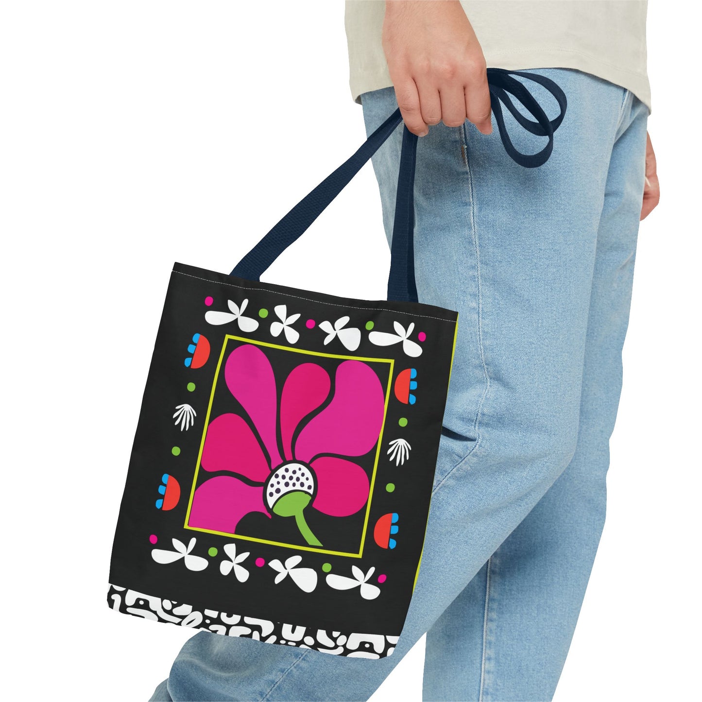 Bloom Noir Tate Bag