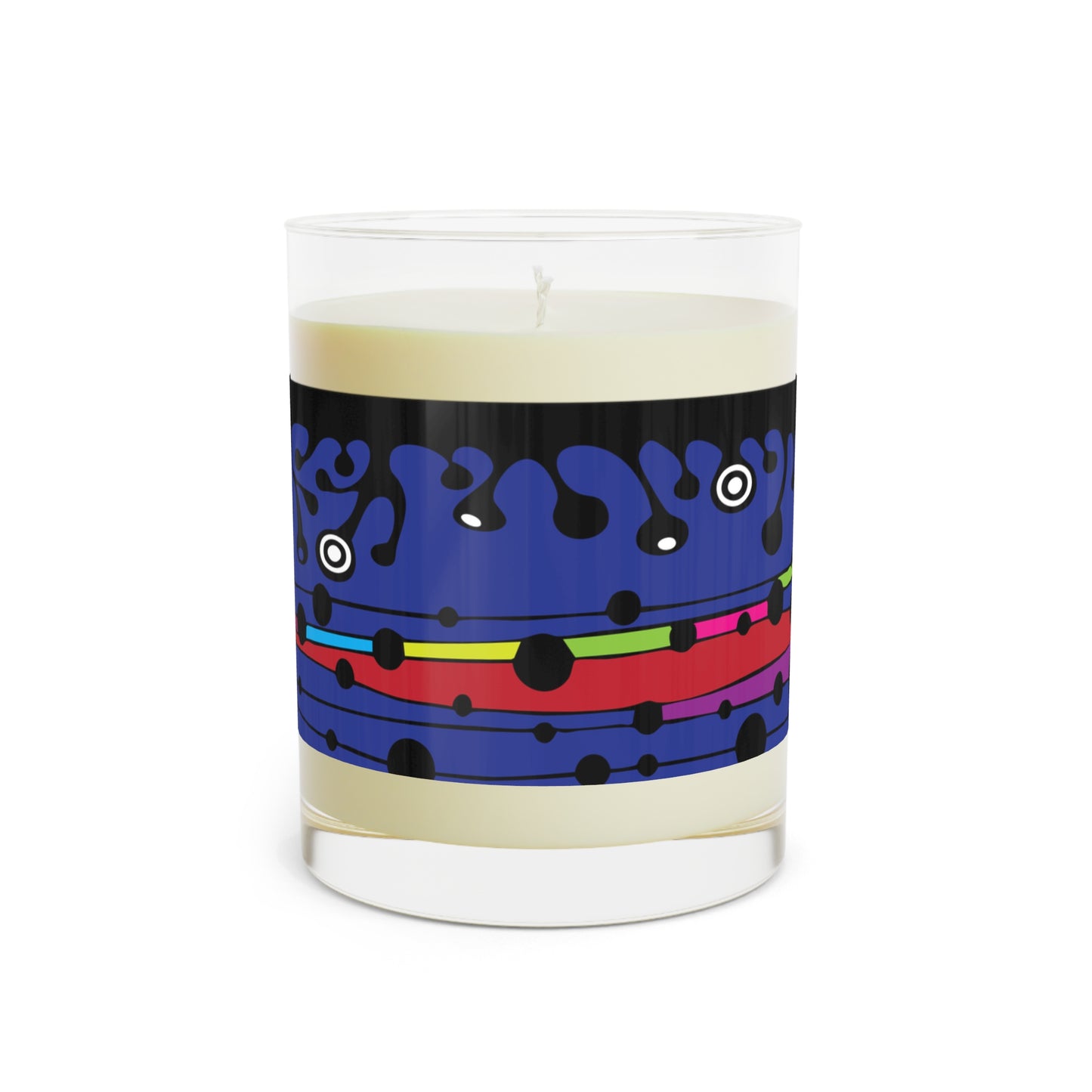 Blue Groove Scented Candle - Full Glass, 11oz