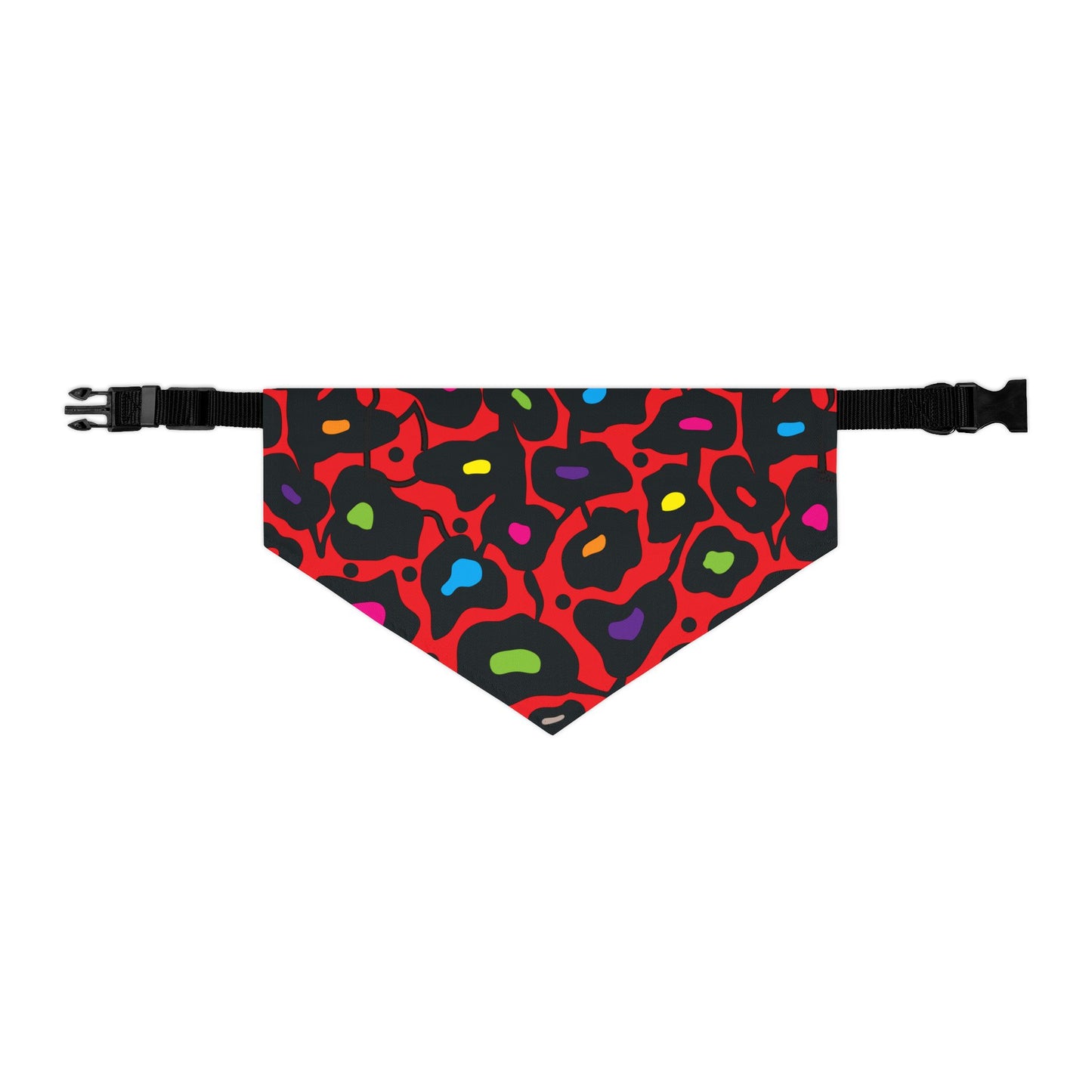 Orange Bold Botanica Pet Bandana Collar