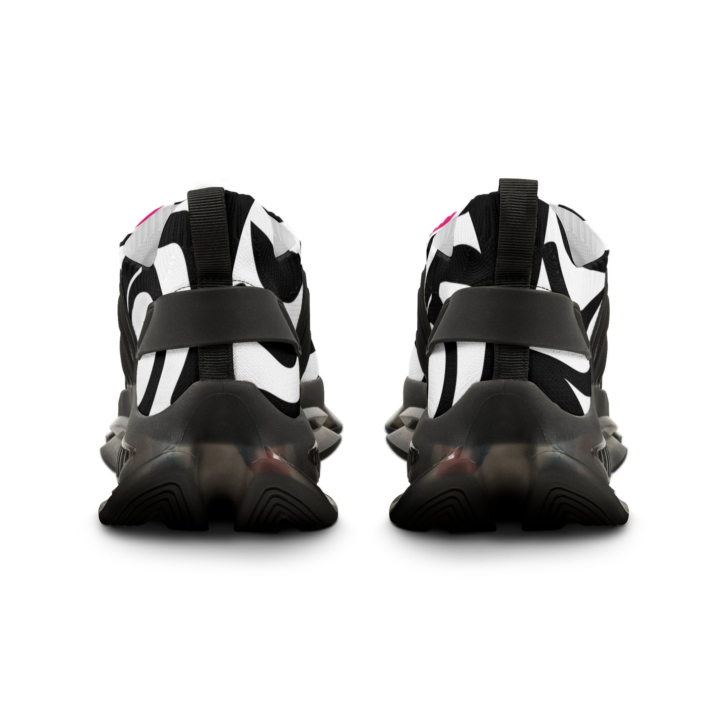 Electric Geometry Men's Mesh Sneakers