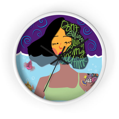 Grow Where You're Planted Wall Clock