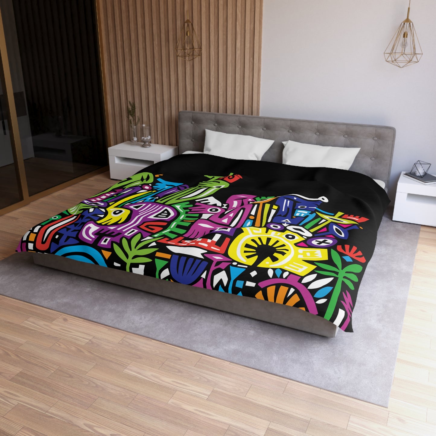 City Escape Microfiber Duvet Cover