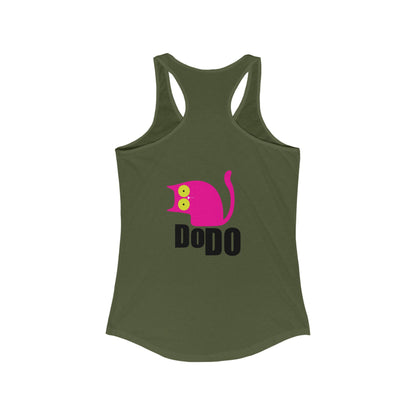 Stay Weird Women's Ideal Racerback Tank