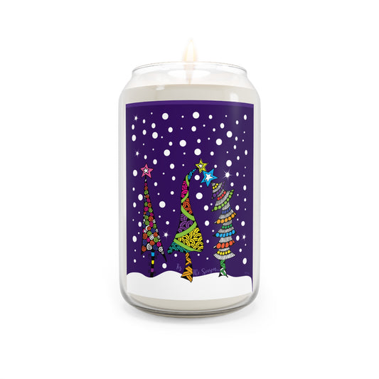 3 Trees Scented Soy Candles, 13.75oz