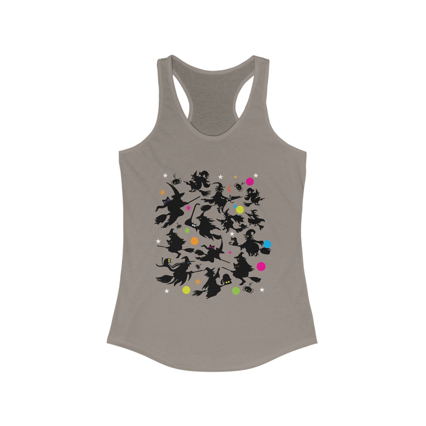 Halloween Witch Women's Ideal Racerback Tank