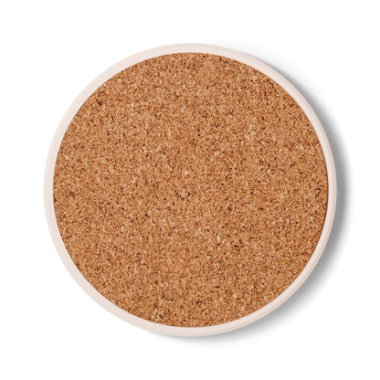 Hair is being pulled by the Stars Ceramic Coaster