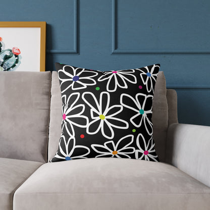 Square Poly Canvas Pillow