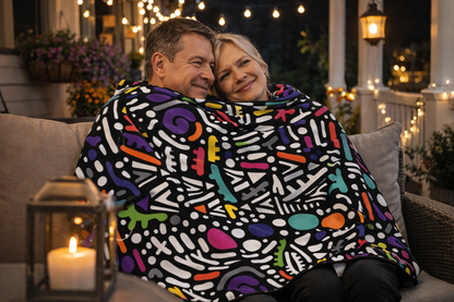 Confetti Daydream Plush Fleece Blanket