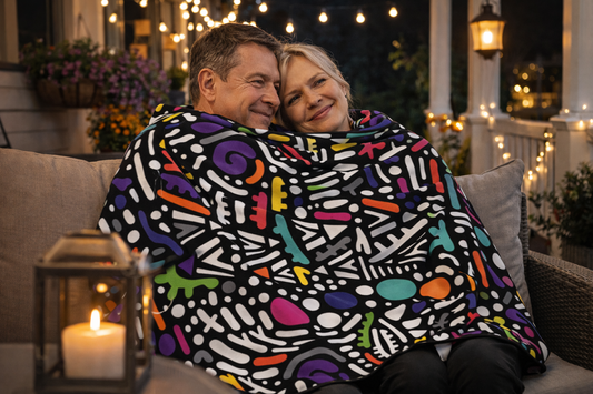 Confetti Daydream Plush Fleece Blanket