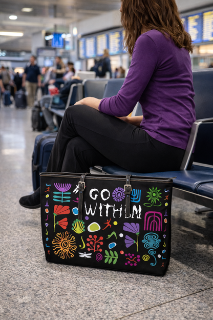 Go Within Leather Shoulder Bag