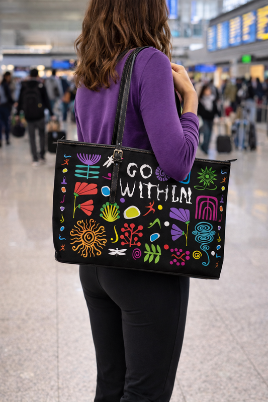 Go Within Leather Shoulder Bag