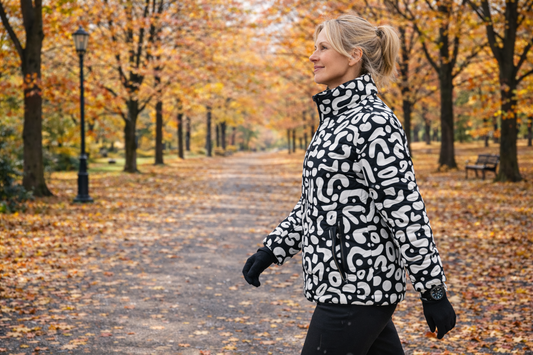 White Optic Pop Women’s Puffer Jacket