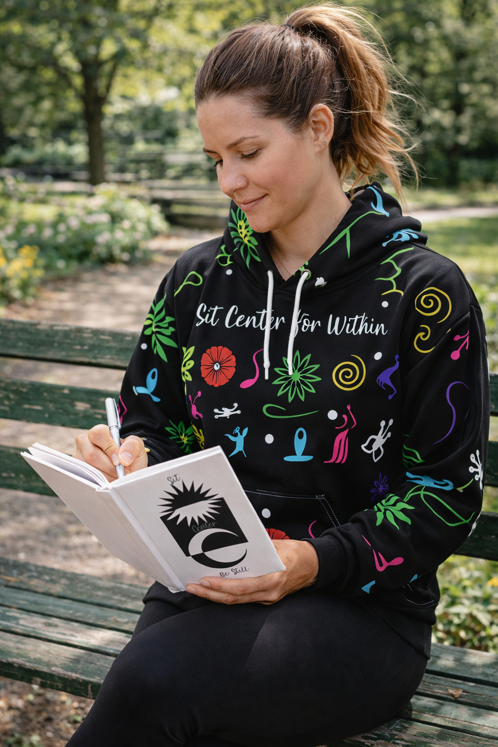 I Love Yoga Unisex Pullover Hoodie