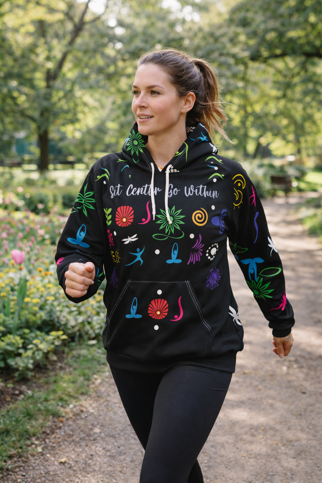 I Love Yoga Unisex Pullover Hoodie